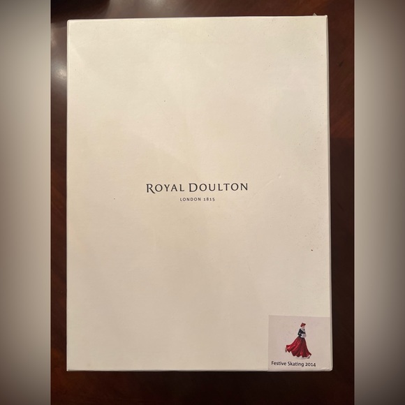 Royal Dulton Figurine - Festive Skate - Picture 5 of 5